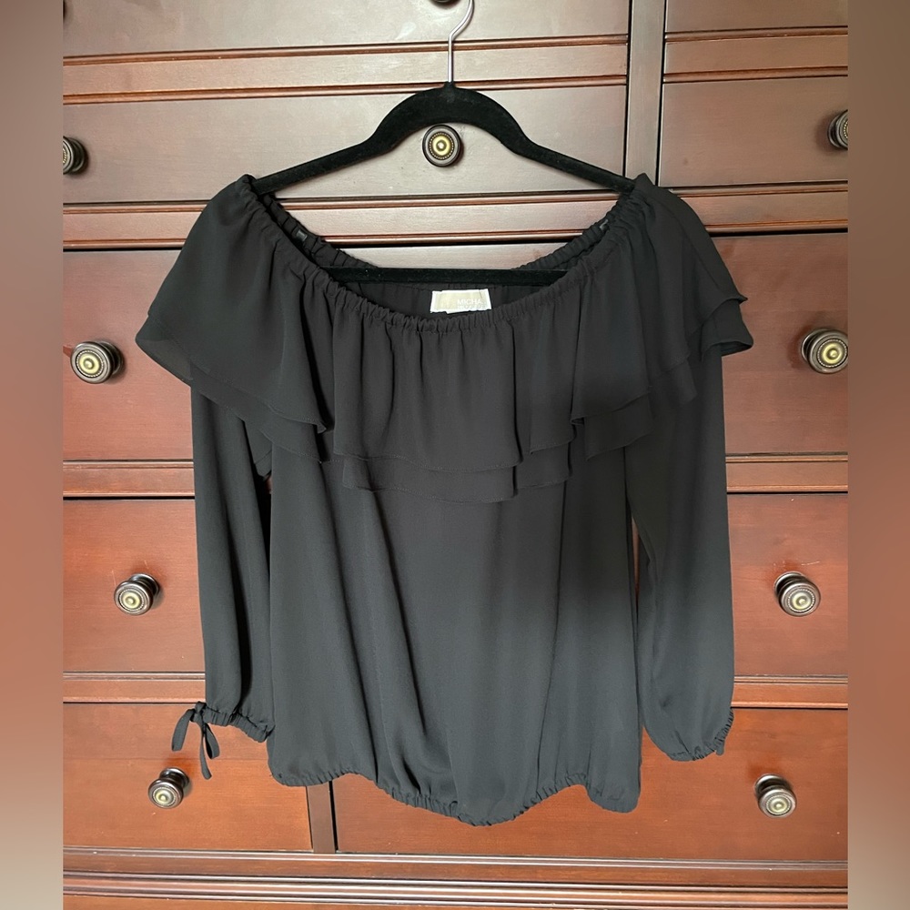 Michael Kors off the shoulder top.